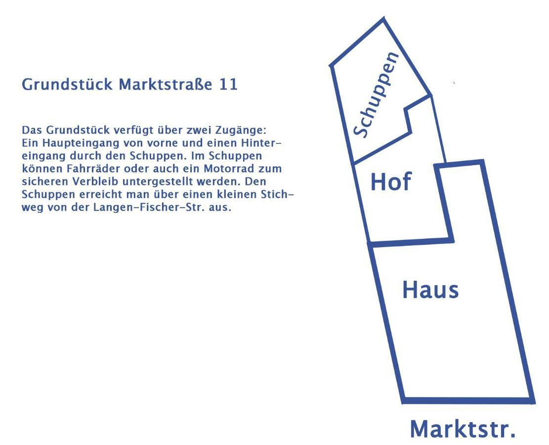 Ferienhaus Marktstraße Tangermünde Exterior foto